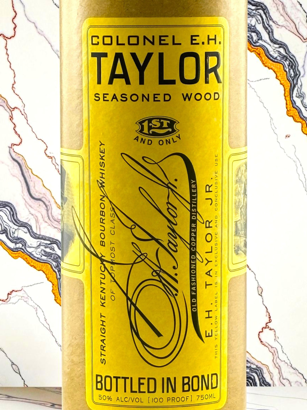 Colonel E.H. Taylor, Jr. Seasoned Wood Kentucky Straight Bourbon — Wheated, 100 Proof