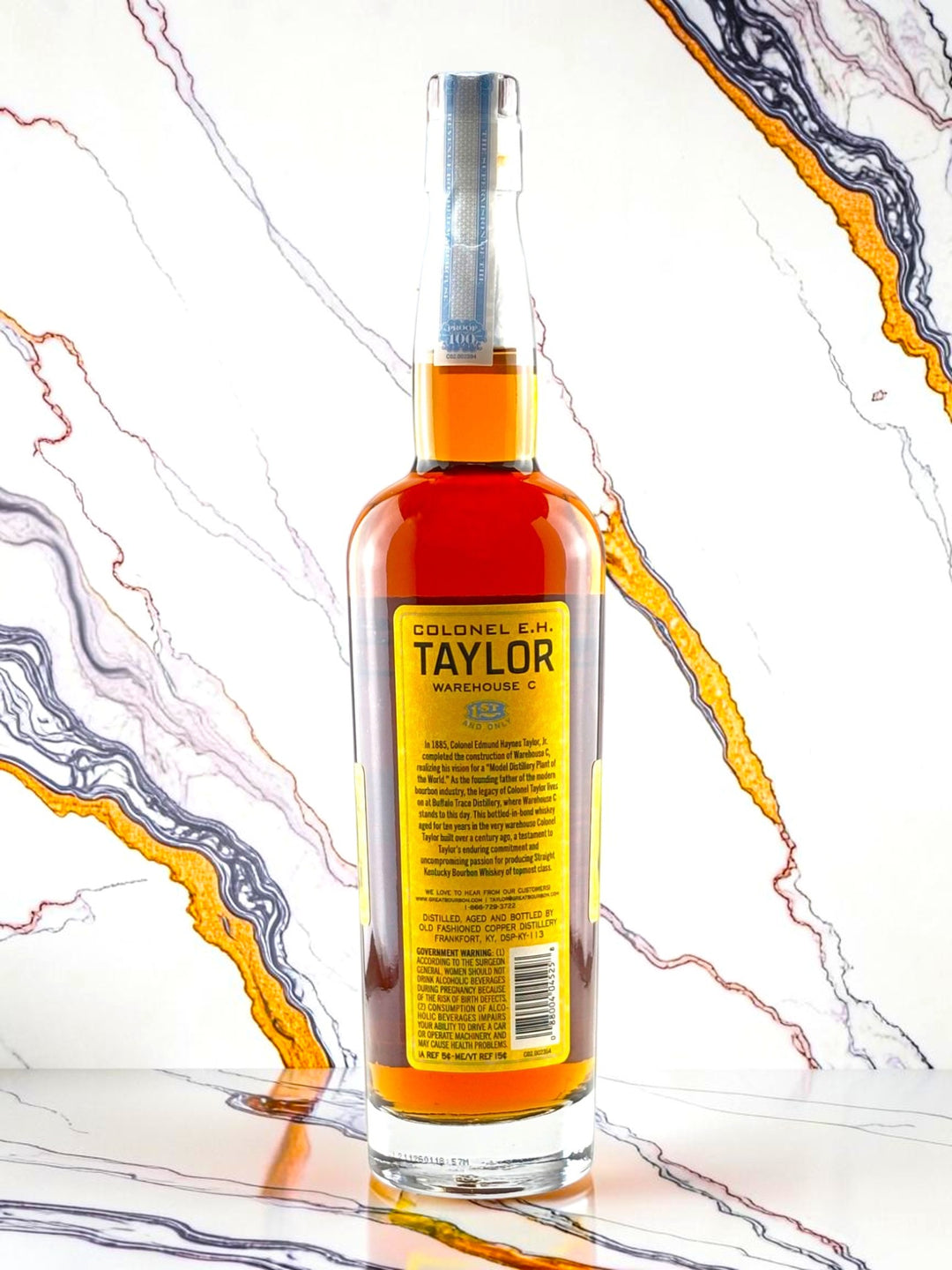 Colonel E.H. Taylor, Jr. Warehouse C Kentucky Straight Bourbon — Bottled-in-Bond, 100 Proof