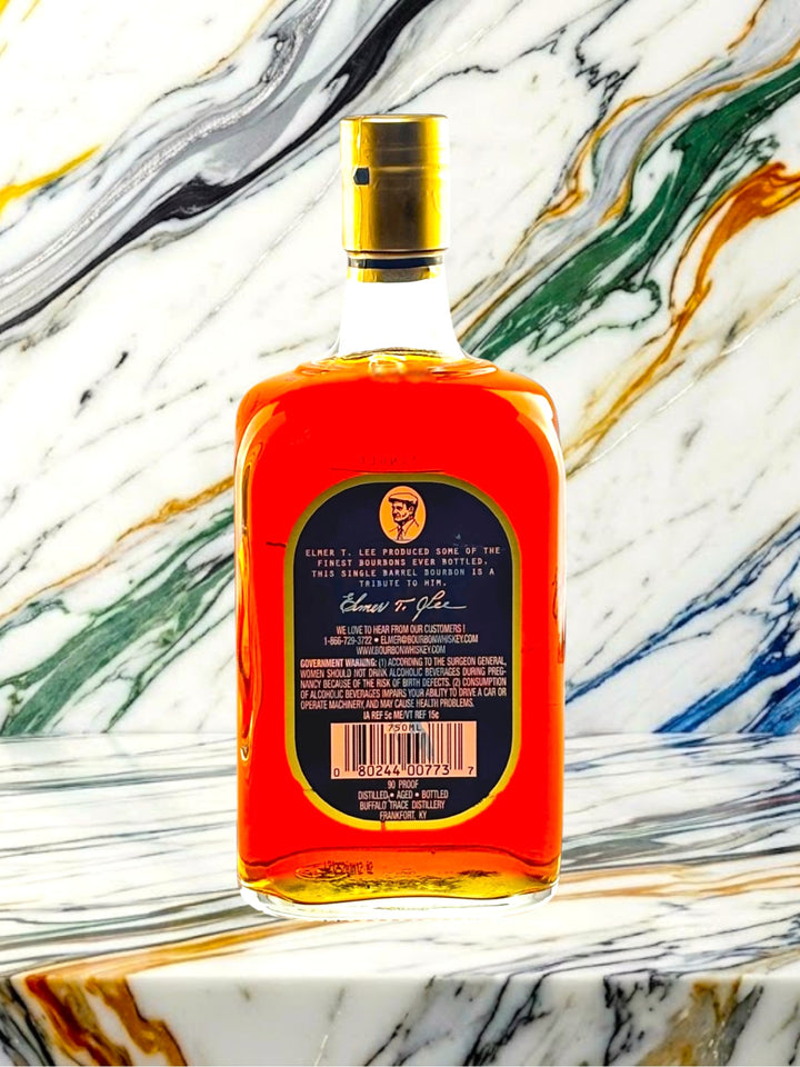 Elmer T. Lee Single Barrel Sour Mash Kentucky Straight Bourbon Whiskey — 90 Proof