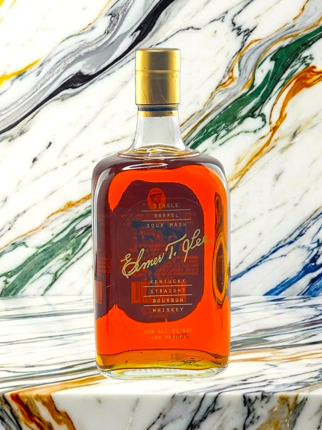 Elmer T. Lee Single Barrel Sour Mash Kentucky Straight Bourbon Whiskey — 90 Proof