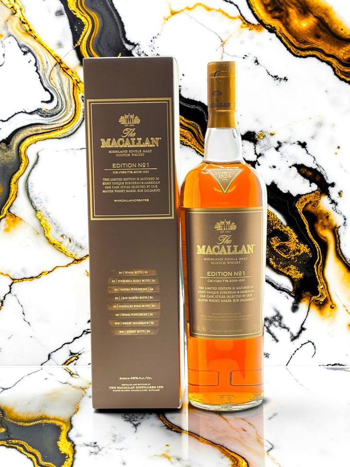 The Macallan Edition Series Set of 6 (Editions No. 1–6 Complete Collection)