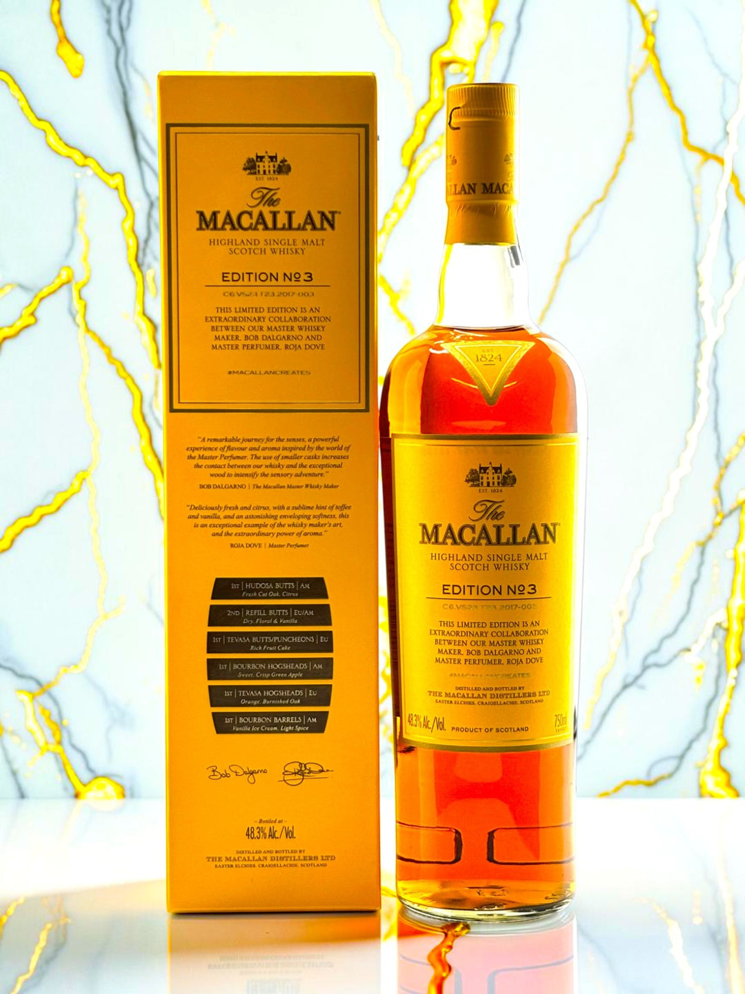 The Macallan Edition Series Set of 6 (Editions No. 1–6 Complete Collection)