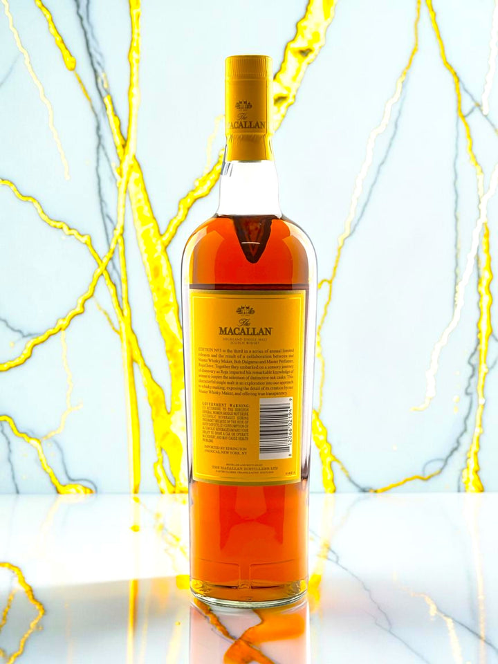 The Macallan Edition No. 3 Highland Single Malt Scotch Whisky (2017 Release)