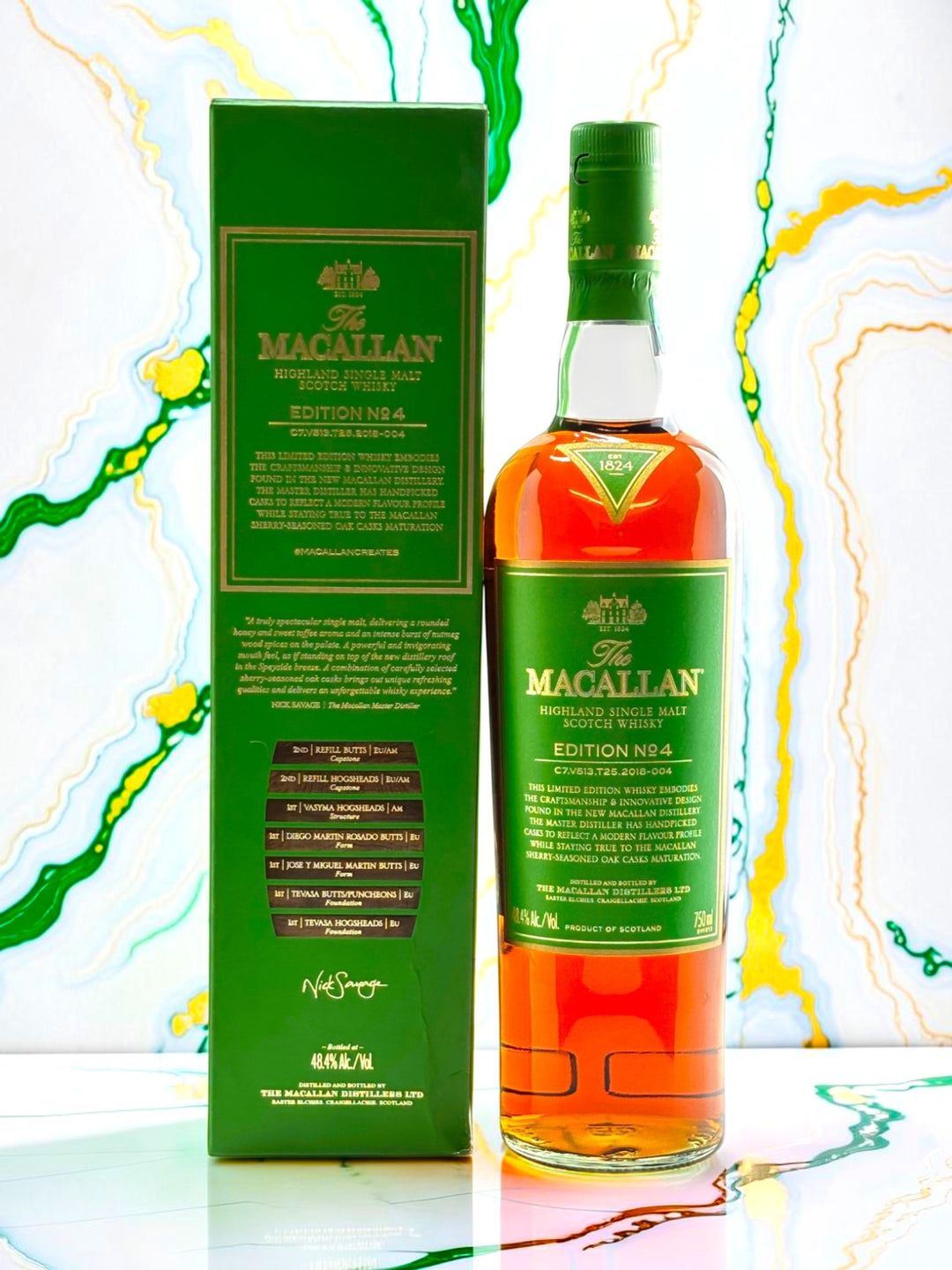 The Macallan Edition Series Set of 6 (Editions No. 1–6 Complete Collection)