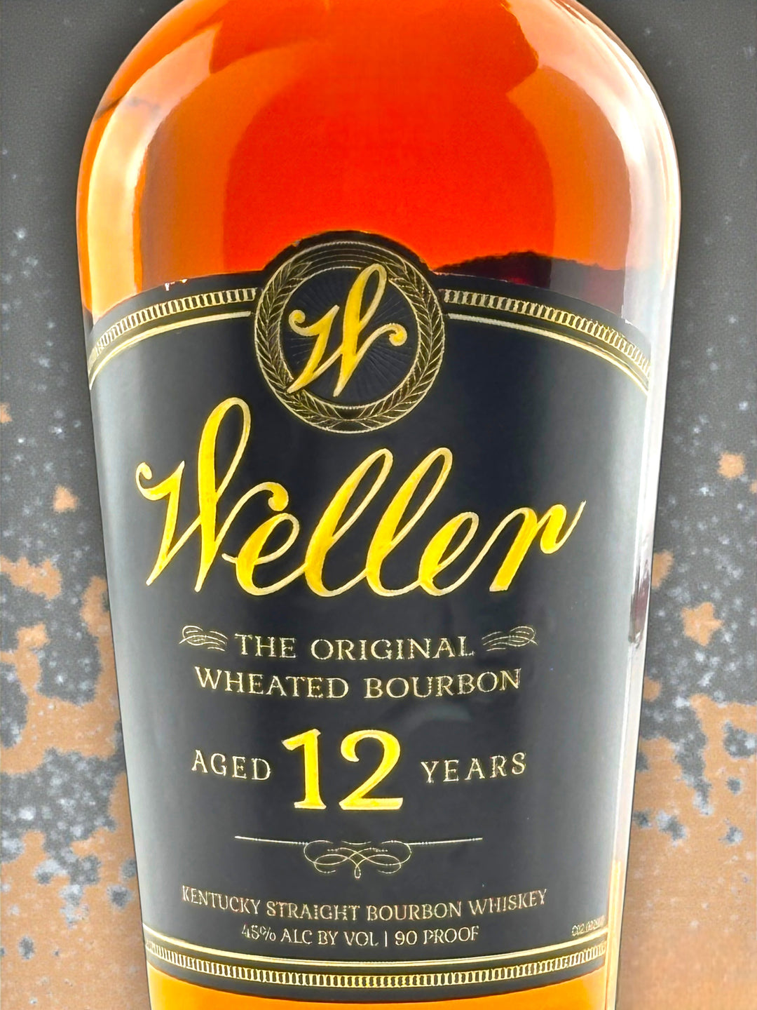 Bottle Detail
W.L. Weller 12 Year distinctive bottle and label detail.