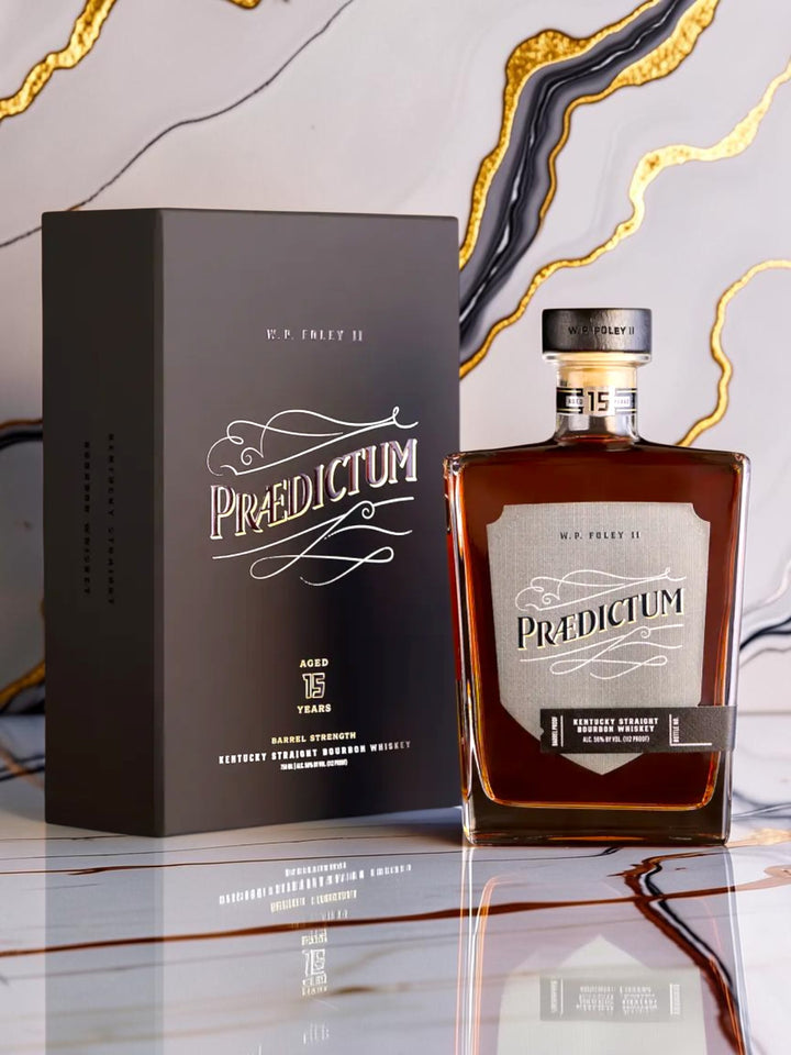 Praedictum 15 Year Old Kentucky Straight Bourbon Whiskey — Foley Family / Minden Mill Distillery, Barrel Strength 112 Proof