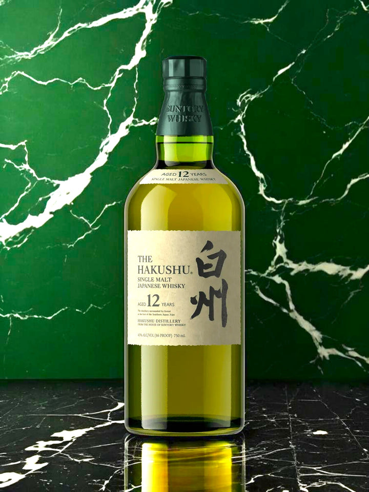 The Hakushu 12 Year Old Single Malt Japanese Whisky — Suntory, 86 Proof